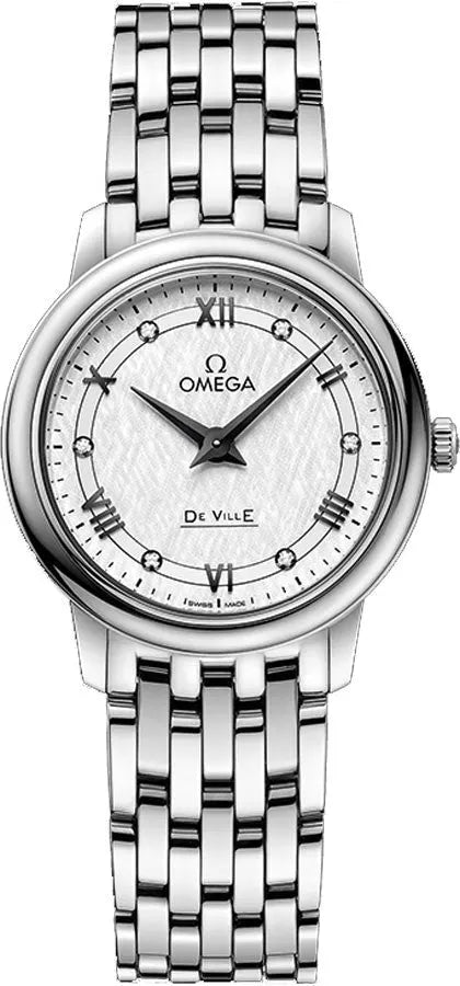 de ville Omega Silver Dial Steel