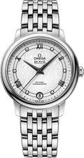 Omega Silver Dial Diamond Watch