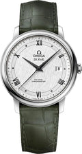 Omega De Ville Green Leather
