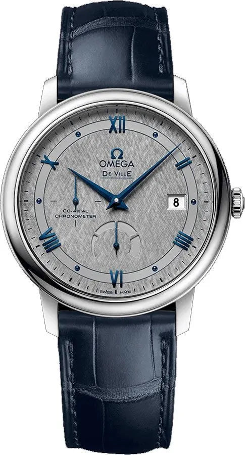 Omega Blue Accents Silver