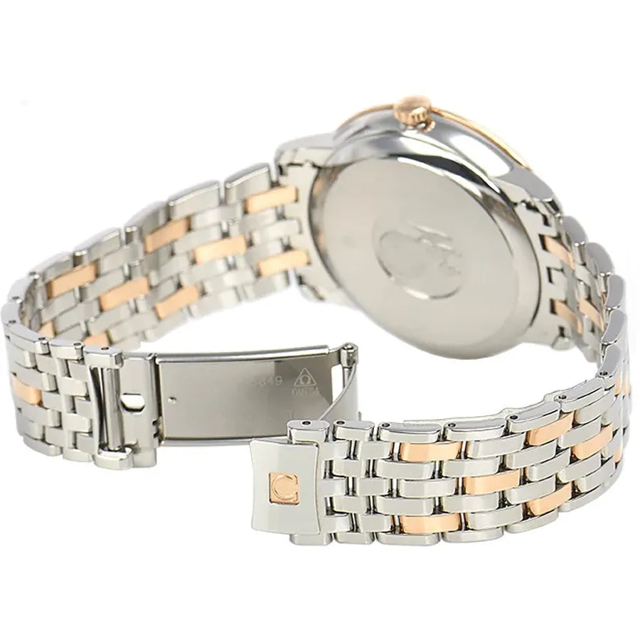 silver Omega De Ville Rose Gold - Hình 2