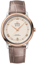 Omega Pink Leather Rose Gold