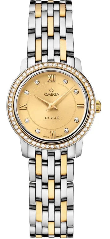 de Omega Diamond Gold Dial