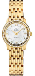 de Omega Gold Diamond Mother of Pearl