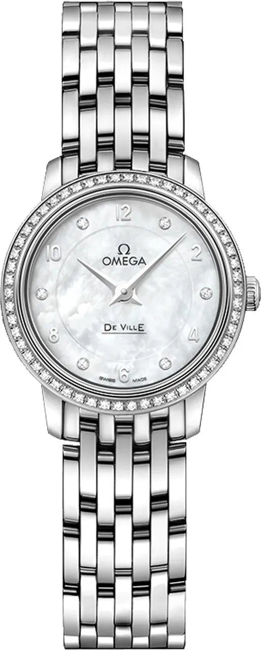 Omega Diamond Bezel Mother Pearl