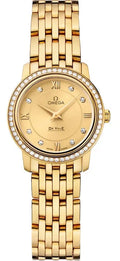 Omega Gold Diamond Watch de
