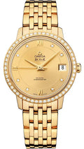 Omega Gold Diamond Ladies Watch