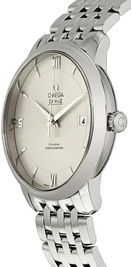 Omega Silver Dial Steel de - Hình 2
