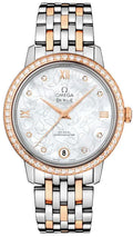 de Omega Diamond Bezel Rose Gold