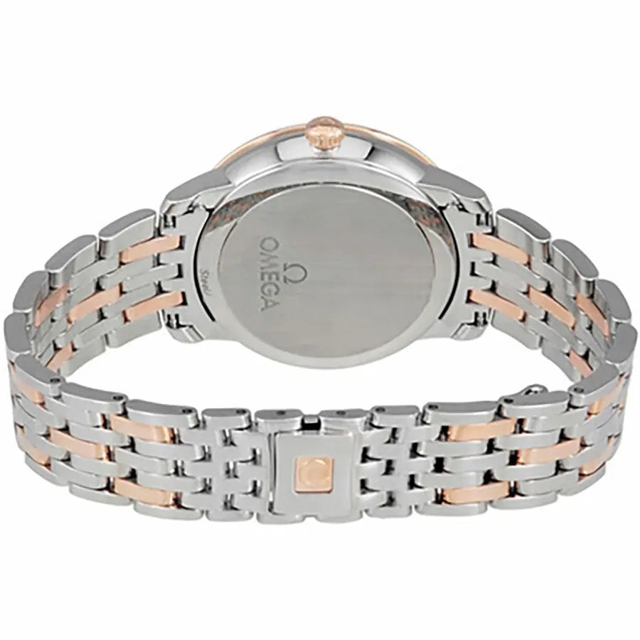 de Omega Diamond Bezel Rose Gold - Hình 2