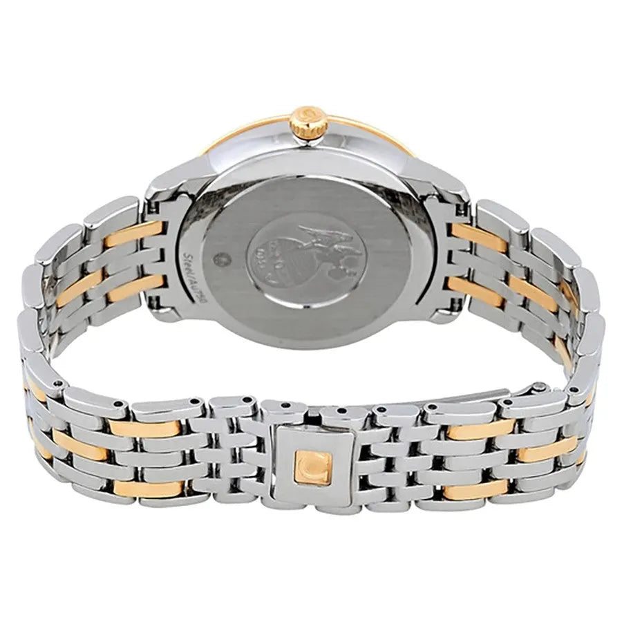 de Omega Gold Dial Diamond Watch - Hình 2