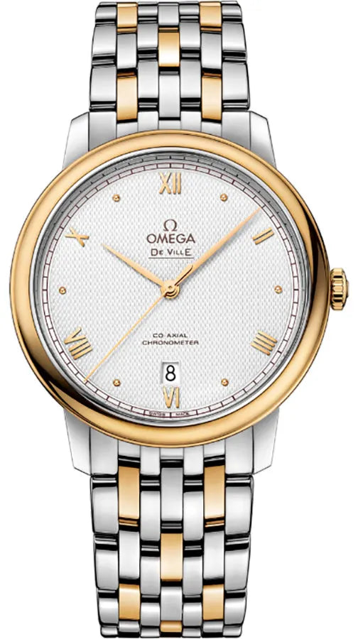 two Omega De Ville Silver Dial