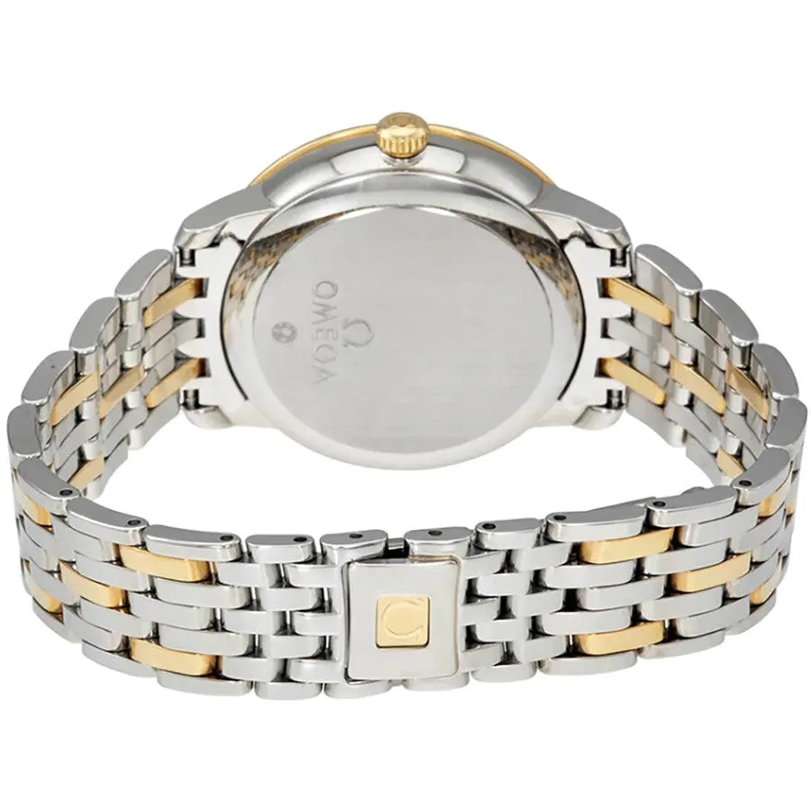 Omega Two-Tone Diamond Watch - Hình 2
