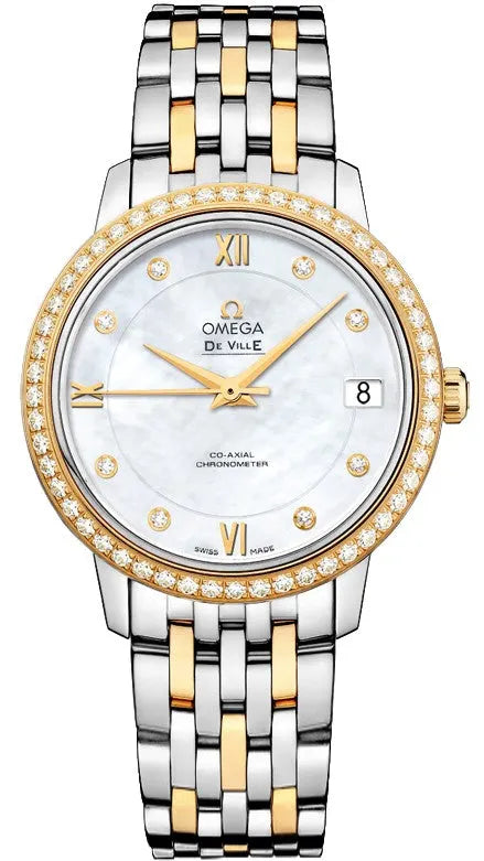 Omega Two-Tone Diamond Watch