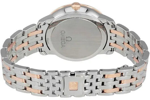 Omega Diamond Bezel Rose Gold de - Hình 3