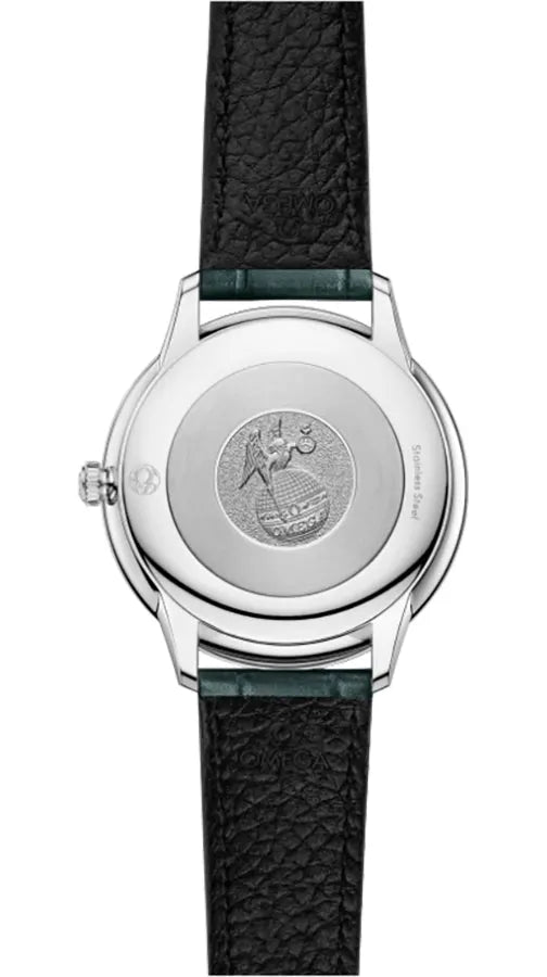 Omega Green Leather Diamond - Hình 2