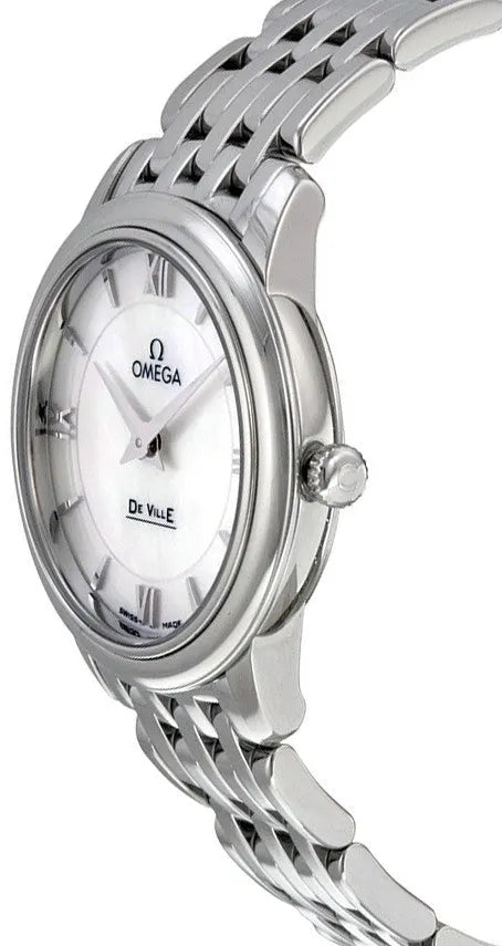 Omega Pearl Steel Watch - Hình 2