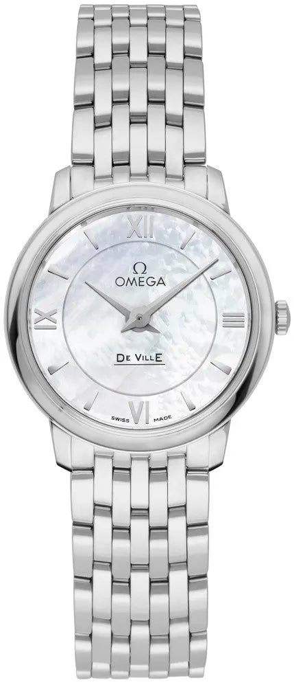 Omega Pearl Steel Watch
