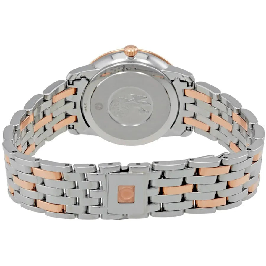 de ville Omega Brown Dial Rose Gold - Hình 3