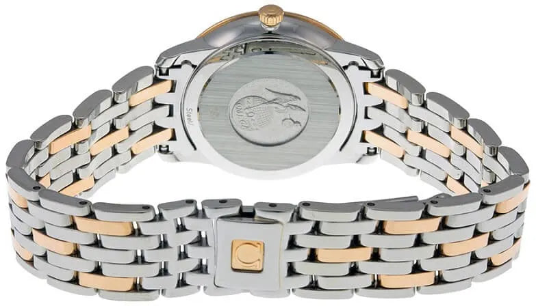 Omega Floral Dial Rose Gold - Hình 3
