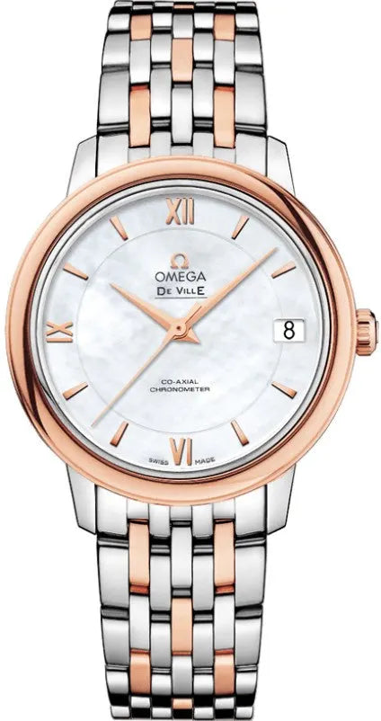 Omega Mother Pearl Rose Gold