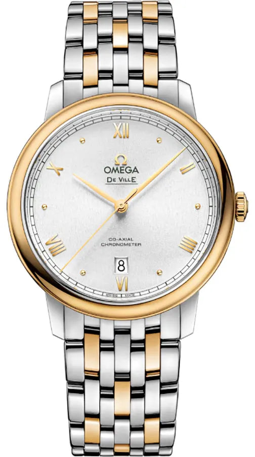 Omega Two-Tone Silver Dial