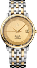 de Omega Gold Dial Steel