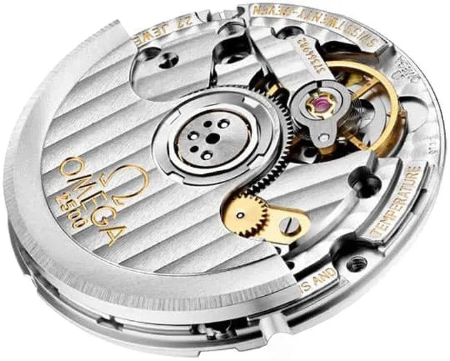 dial Omega De Ville Diamond Silver - Hình 2