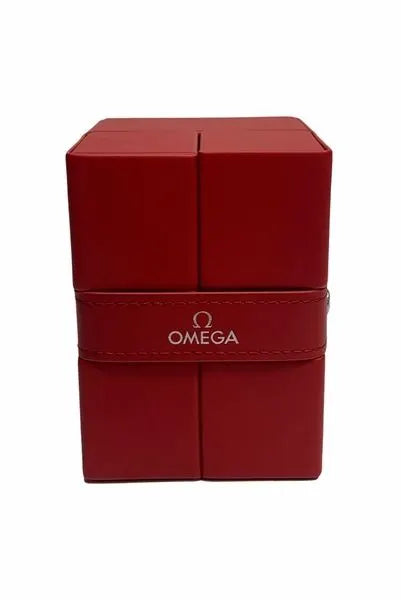 Omega Blue Dial Diamond Watch - Hình 3