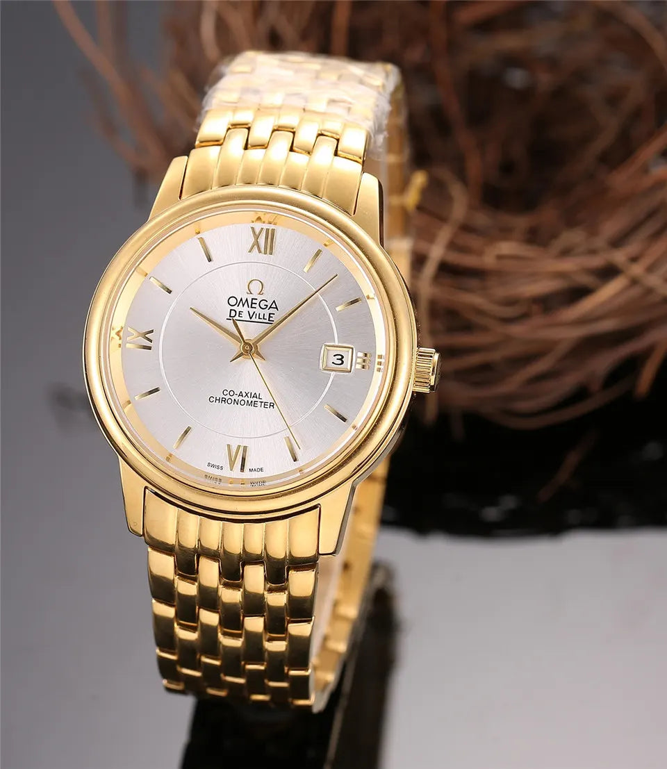 Omega Gold Silver Co-Axial