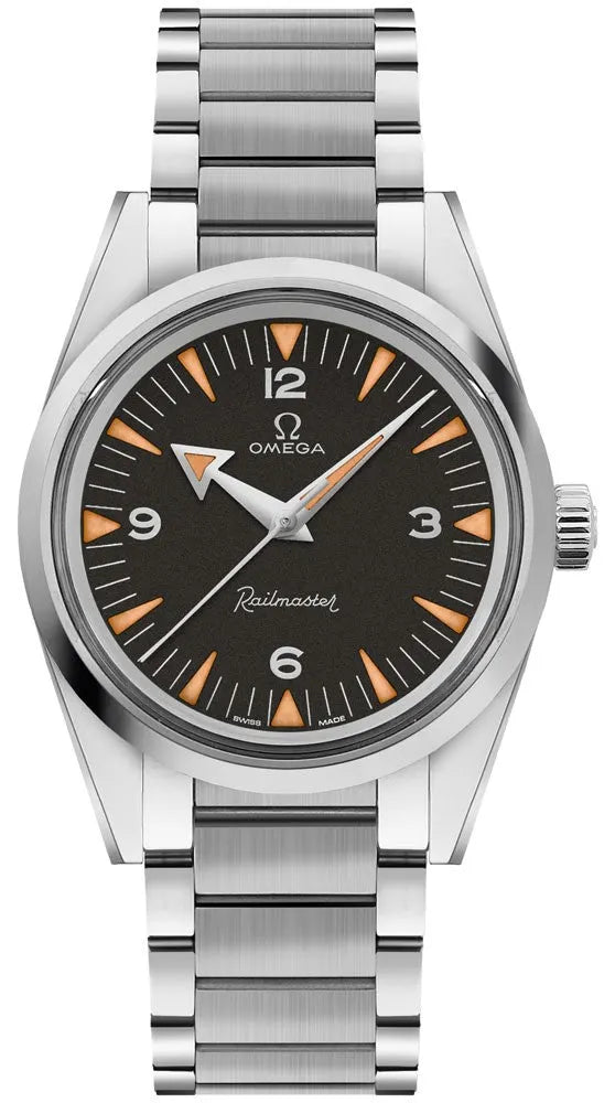 Omega Railmaster Orange Accents