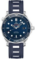 seamaster Omega Blue Rubber Watch