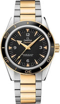 seamaster Omega Two-Tone Black Dial