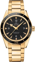 Omega Gold Black Dial