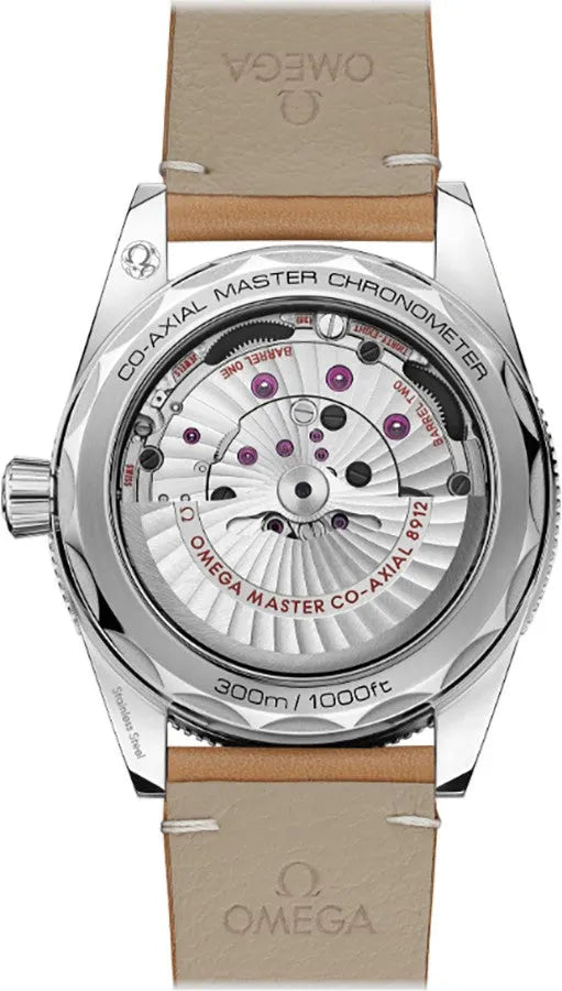 Omega Seamaster 300 Blue Leather - Hình 2