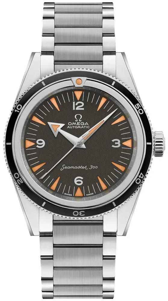 Omega Grey Dial Steel