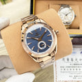 Omega Rose Gold Blue Dial seamaster