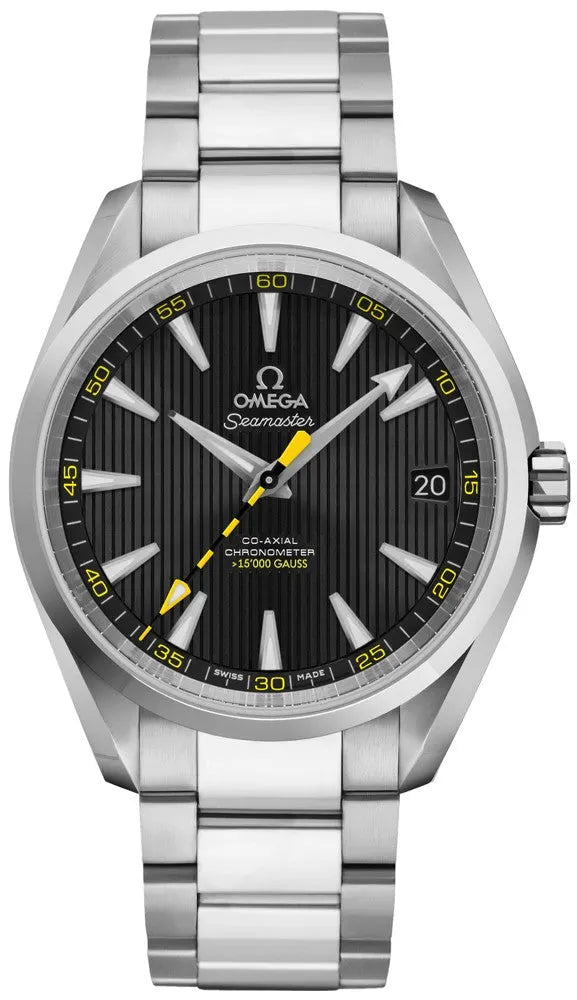 Omega Black Yellow Steel