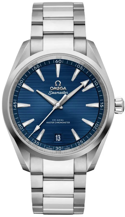 Omega Blue Stripe Dial