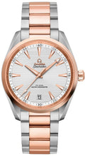 seamaster Omega Silver Rose Gold Watch