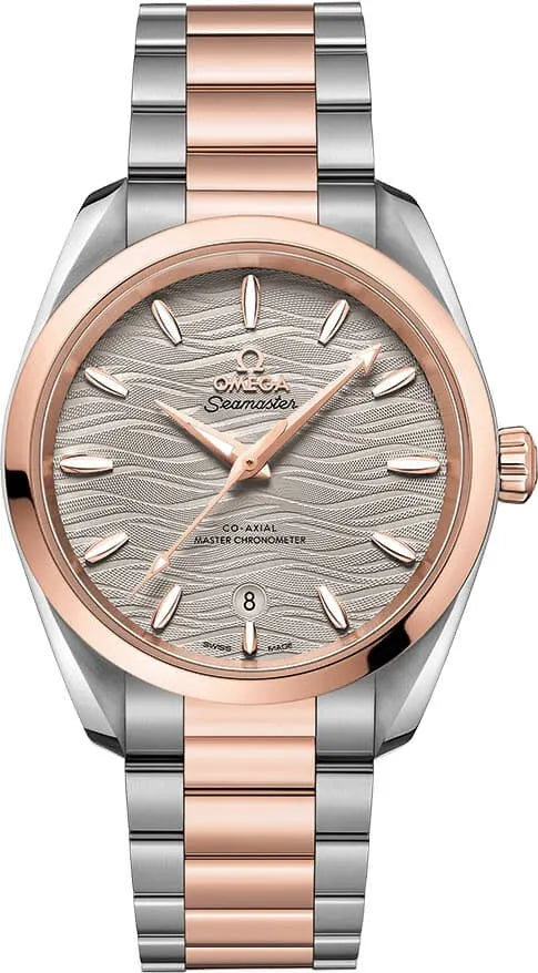 seamaster Omega Grey Wave Two-Tone