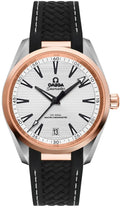 seamaster bezel Omega Silver Dial Rose Gold