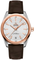 Omega Rose Gold Leather Strap