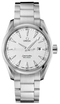Omega Silver Dial Steel Bracelet