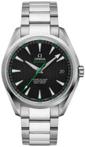 accents Omega Black Green Seamaster