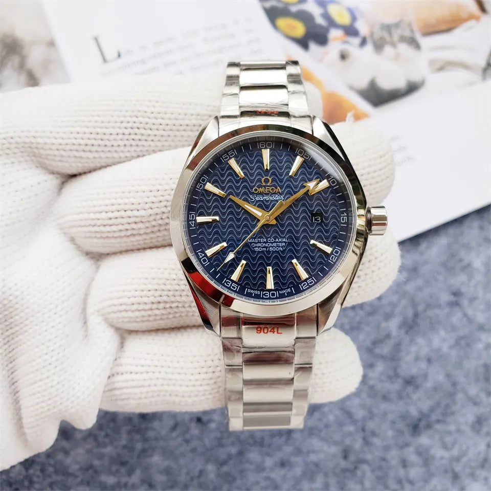 Omega Blue Wave Dial - Hình 7