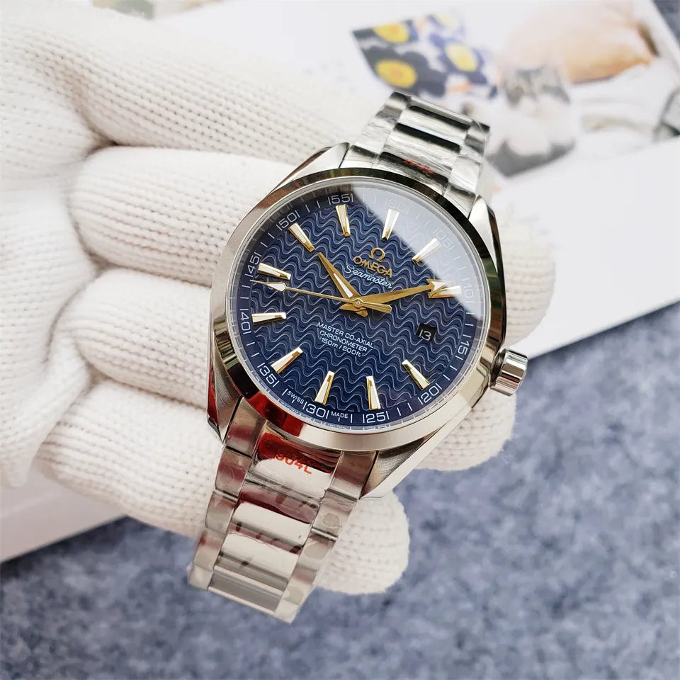 Omega Blue Wave Dial - Hình 6