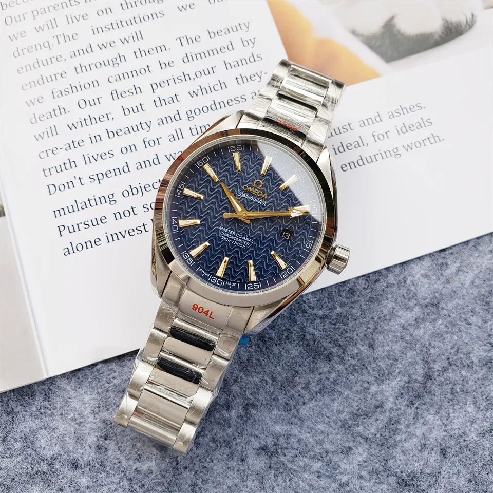Omega Blue Wave Dial - Hình 5