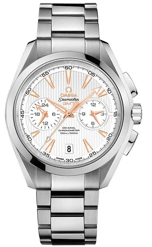 Omega GMT White Steel