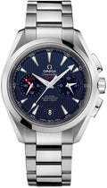Omega GMT Blue Dial Steel seamaster
